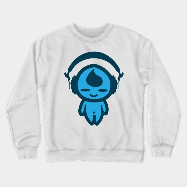 KIDDAIKIDDEE Design No.1 Crewneck Sweatshirt by KiddaiKiddee Character Design And Licensing